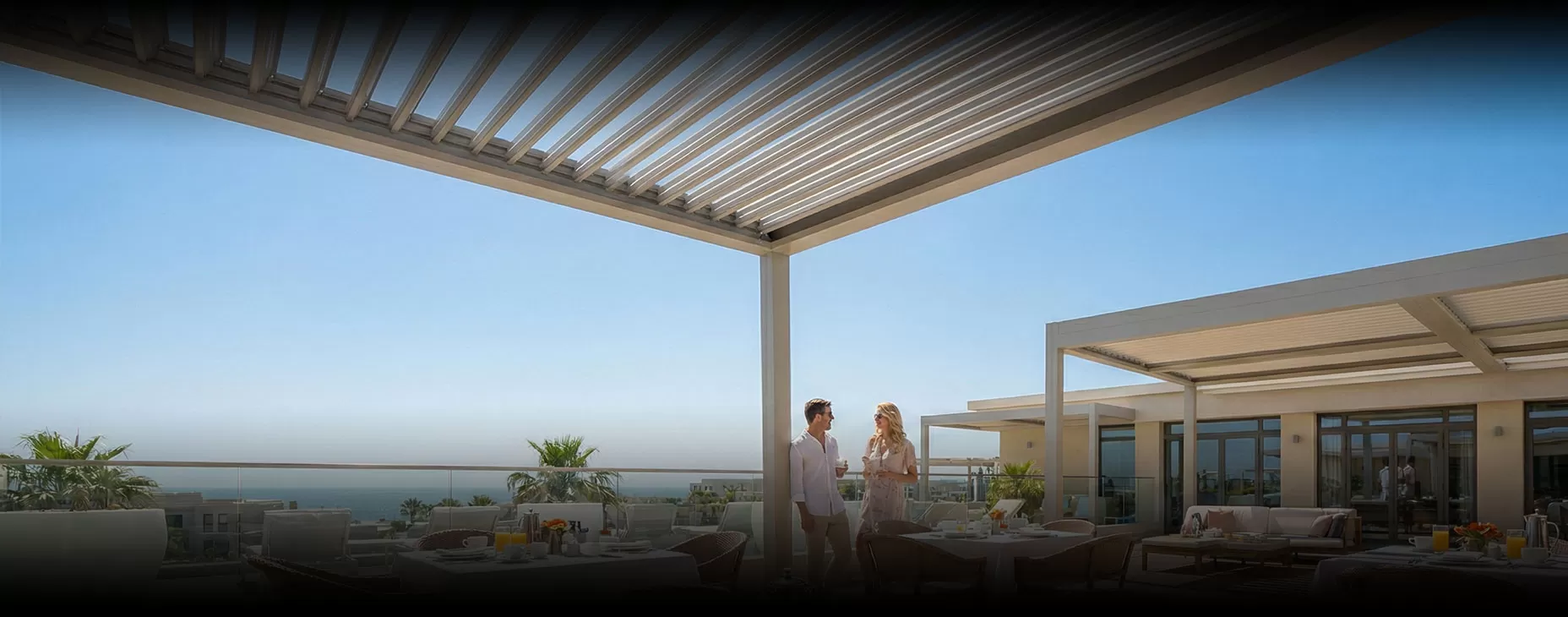 Offer different atmospheres in one space