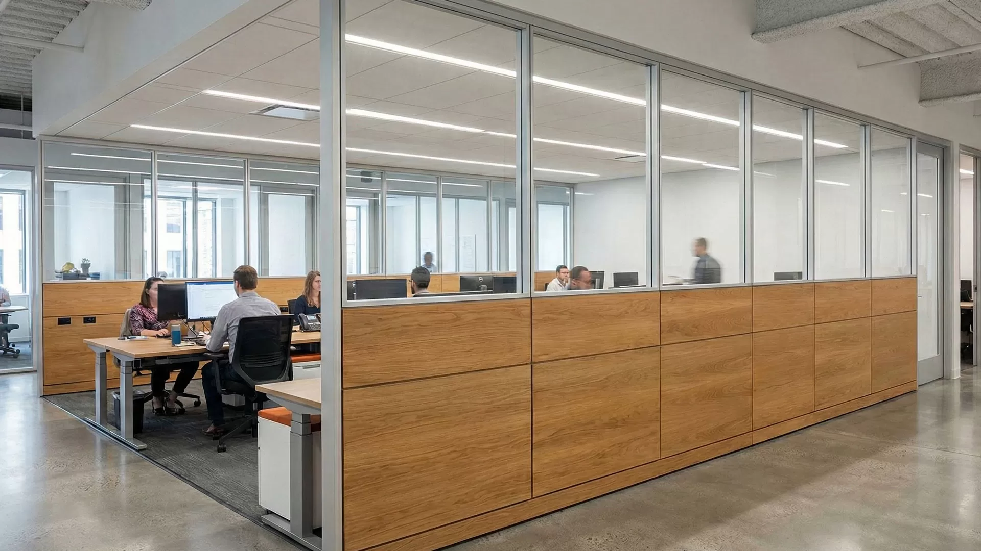 Mixed Glass & Solid Panels
