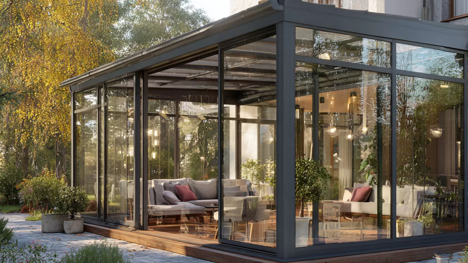 Double-Glazed Glass (Two-Pane)
