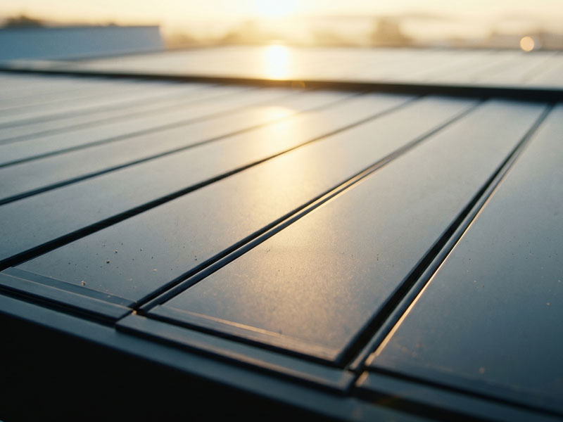 Full Aluminum Pergola Roof (Opaque Aluminum Lamellas)
