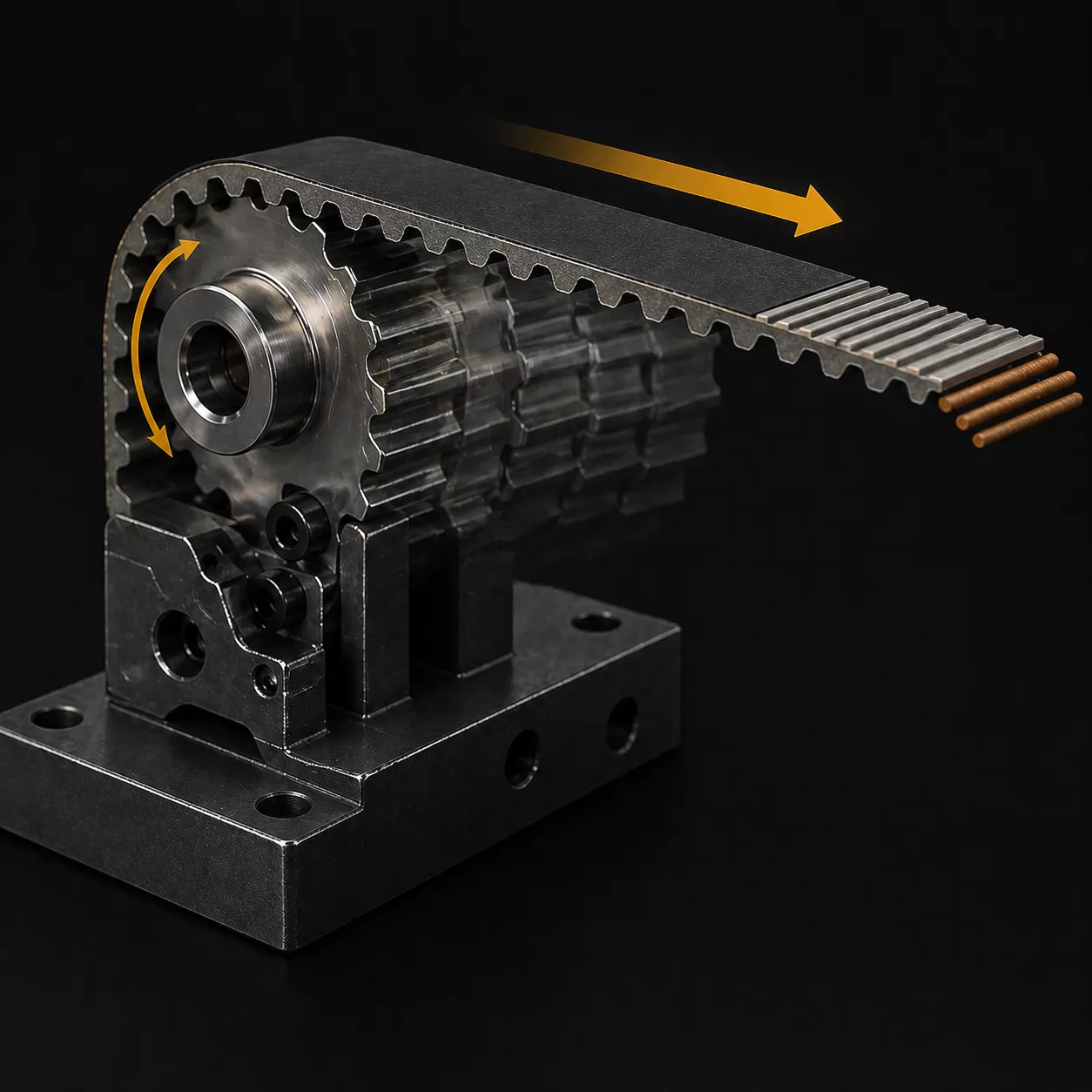 Timing Belts for Balanced Retractable Motion