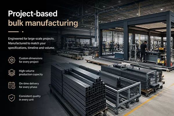 Project-based bulk manufacturing