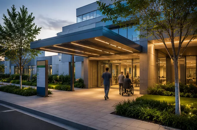 Enhancing wayfinding and arrival