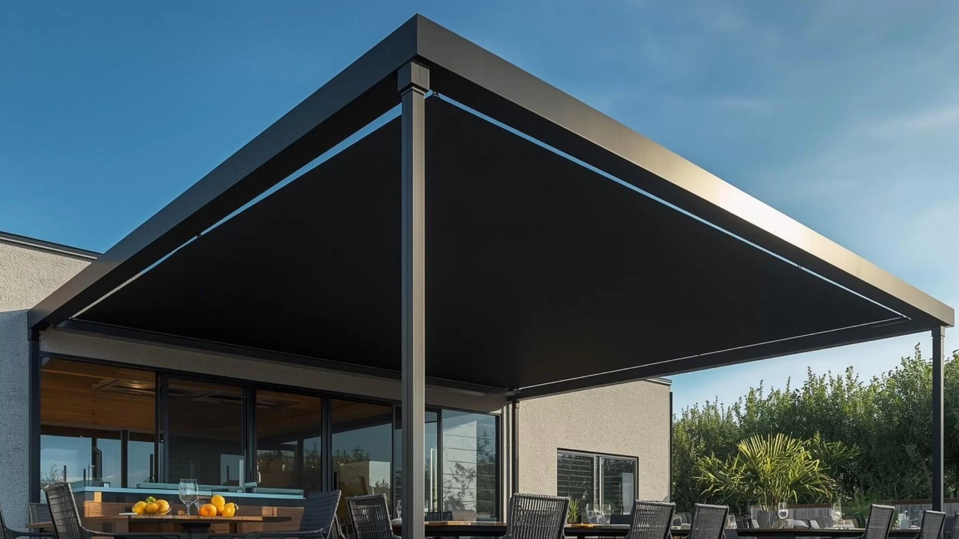 Roof Zip Screen Systems